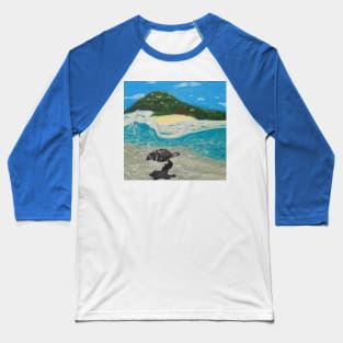 Sea Turtle Baseball T-Shirt